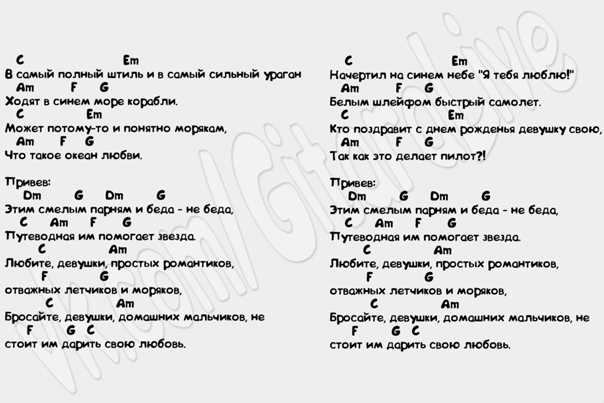 А дождь на окнах рисует аккорды для гитары и бой