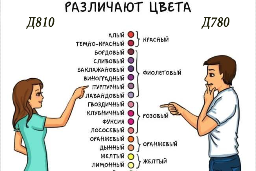 Есть ли отличие. Мужчина и женщина различают цвета. Как мужчины различают цвета. Восприятие цветов мужчинами и женщинами. Различие цветов у мужчин и женщин.