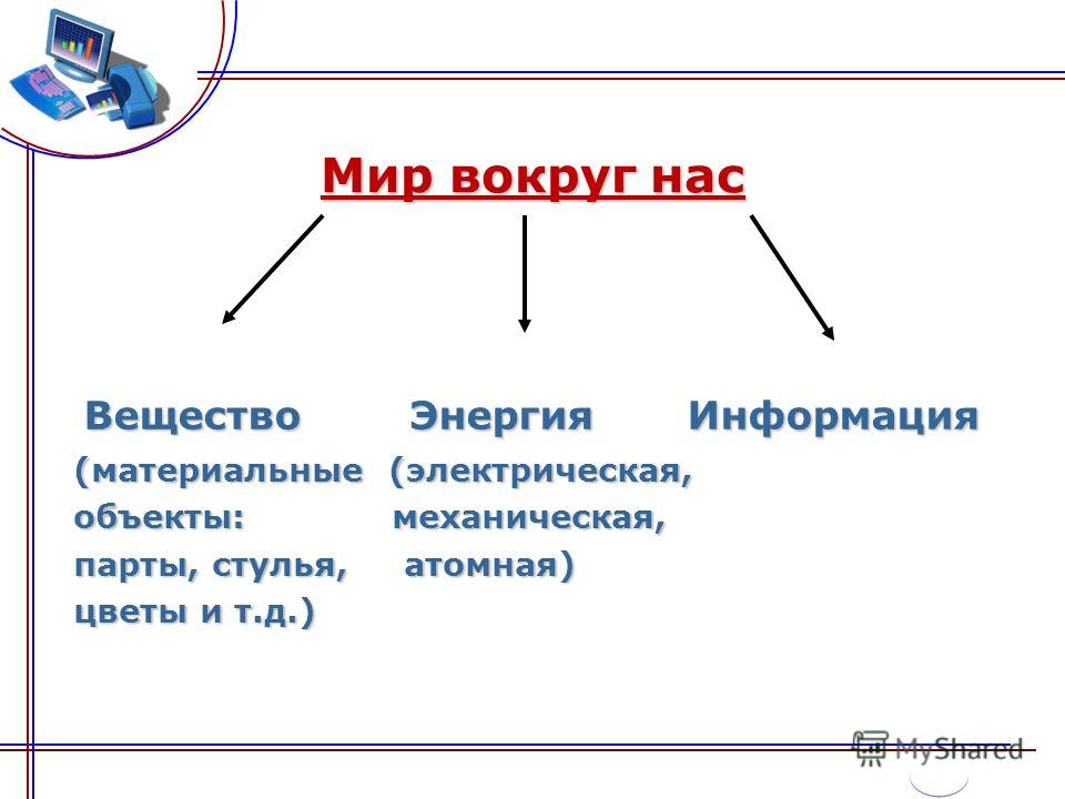 Чем отличается информация. Вещество энергия информация. Энергия и информация. Вещество энергия и информация Информатика. Информации от вещества и энергии.