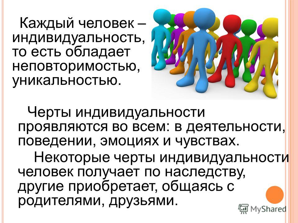 Личность каждый. Индивидуальность человека. Личность и индивидуальность. Понятие индивидуальность. Человек индивидуальность личность.