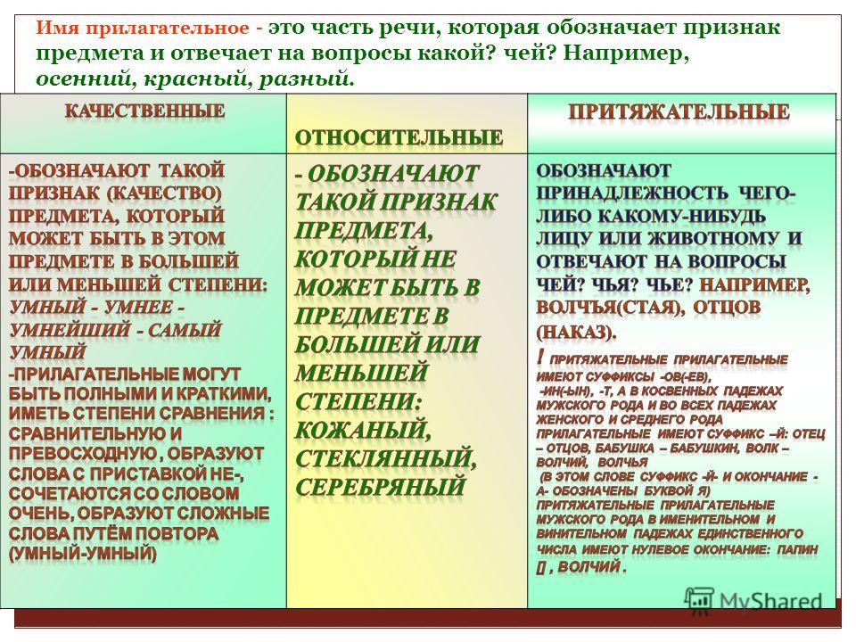 Имя прилагательное 6. Правила прилагательных. Что такое прилагательное?. Части речи прилагательного. Все о имени прилагательном как часть речи.