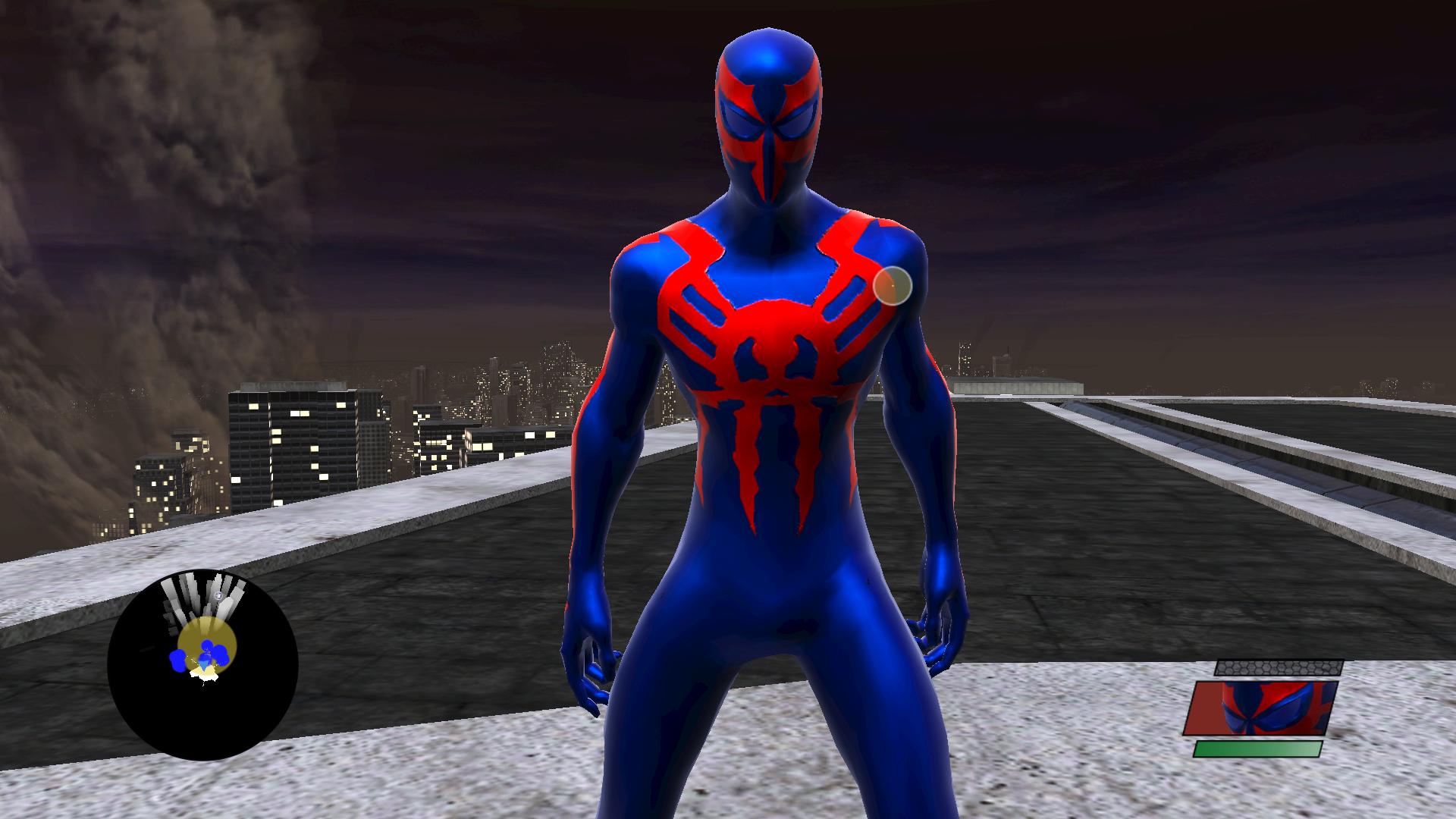 Мод на человека паука. Spider man web of Shadows 2099 Suit. Spider man 2000 2099. Spider man 2000 костюмы. Человек паук в 2099 году костюм.