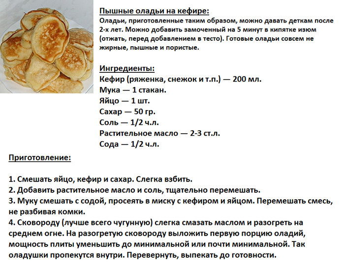 Блины с джемом технологическая карта