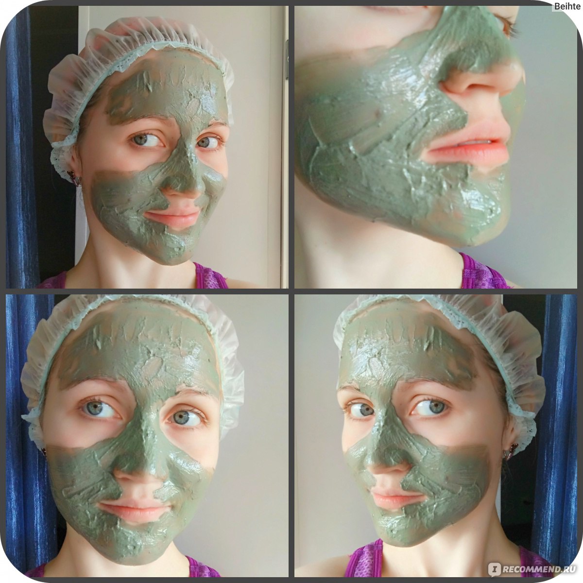 Делаю маску из глины. Маска для лица. Глиняная маска. Голубая глина для лица. Маска голубая глина.