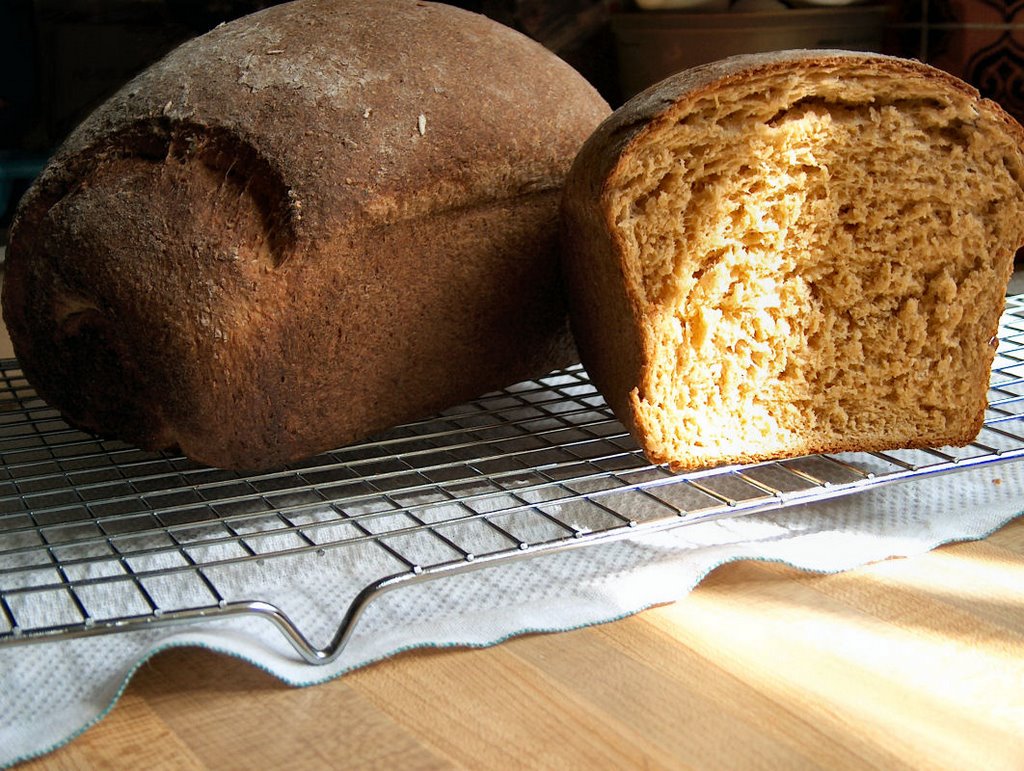 Выпекание хлеба в духовке