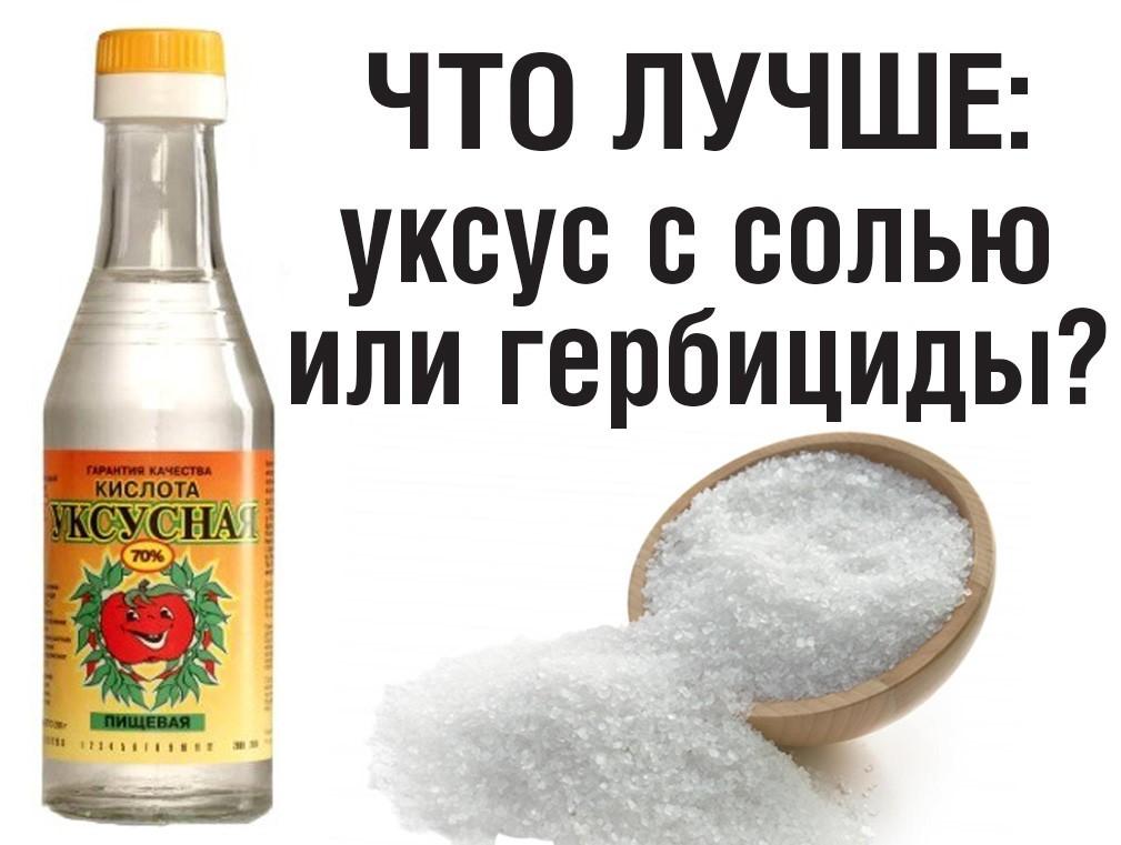 Соль уксус моющее средство
