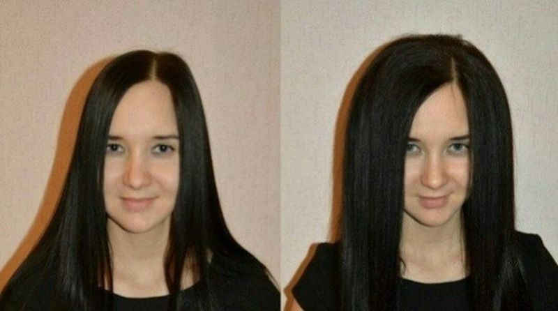 Гофрирование волос фото до и после